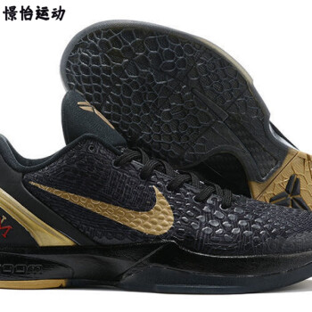 科比6代籃球鞋kobe6青蜂俠黑紅全季後賽實戰耐磨運動鞋科比6代