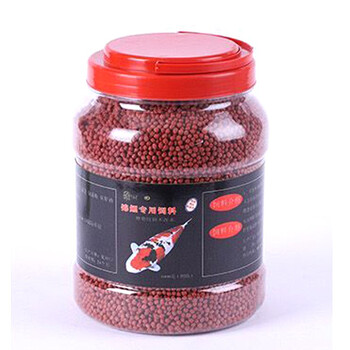 锦鲤鱼鱼食饲料金鱼鱼食观赏鱼食冷水鱼金鱼食鱼粮抗病增色不浑水普通