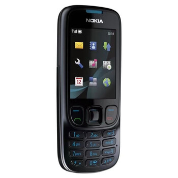 nokia/诺基亚 6303c金属外壳直板按键学生戒网老人备用怀旧手机 黑色
