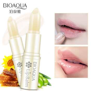 泊泉雅口油润唇膏蜂蜜滋润补水保湿无色嘴唇防干裂学生女男士4g