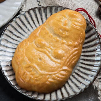 广东特产手工传统网红休闲零食手工糕点寻味顺德可爱美食 佛公饼100g