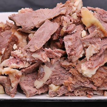 新鲜食材本地黄牛拆骨肉牛骨肉剔骨肉实发五斤