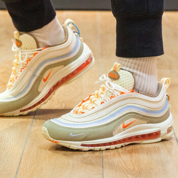耐克(nike)男鞋夏季新款air max 97子弹头气垫减震耐磨透气休闲运动