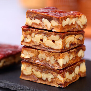 雅叔枣仁派红枣夹核桃仁真空小包装新疆特产红枣夹心