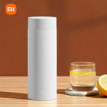 小米 米家电热杯 350ml 便携迷你烧水壶 家用出差旅行电热水壶 304