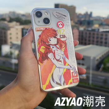 福音战士eva明日香适用苹果13手机壳xr华为小米12透明iphone11pro