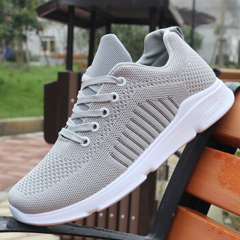 春夏季潮鞋网眼鞋男鞋子男士运动鞋休闲透气防滑轻便网面鞋工作鞋上班