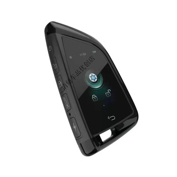 适用宝马路虎奔驰本田大众丰田舒适进入汽车刀锋款液晶智能车钥匙黑色