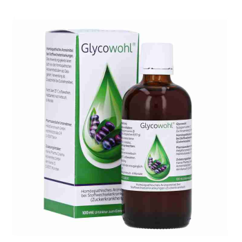 Glycowohl德国糖尿病辅助降糖甘蓝酊滴剂促进糖代谢降血糖1型2型糖尿病保护胰腺100ml 盒 13749320 德国直邮原装进口 图片价格品牌报价 京东