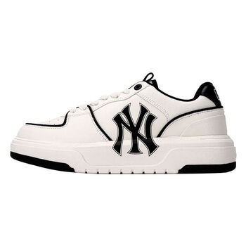 新款ml洋基队波士顿红袜队学长鞋厚底增高老爹鞋ny男女休闲鞋 白色 36