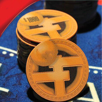 德州扑克筹码套装 高档陶瓷筹码定做(无版费设计费) 圆码43mm直径 (没