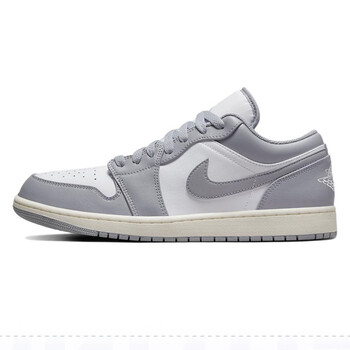 耐克nikeairjordan1lowaj1复古灰做旧男子低帮休闲篮球鞋55355805340