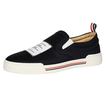 thombrowne汤姆布朗女鞋休闲帆布一脚蹬休闲鞋fff045a0154415黑色375