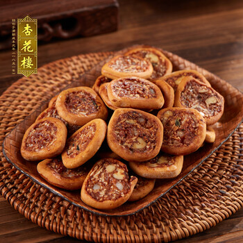 杏花楼中华老字号传统糕点点心鸡仔饼袋装250g 茶点休闲小吃饼干 图片价格品牌报价 京东