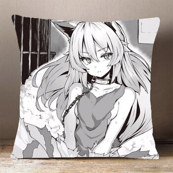 回复术士的重启人生周边写真抱枕凯亚尔芙列雅夏娃动漫靠垫坐垫 5 50