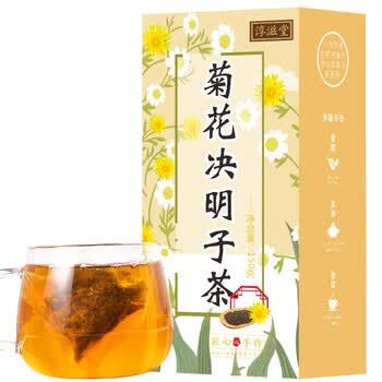 拍2发3淳滋堂菊花决明子茶金银花桂花枸杞牛蒡茶组合养生茶菊花决明子茶5g 30小包 1盒 图片价格品牌报价 京东