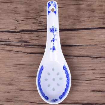 勺子小勺餐具汤勺景德镇青花瓷勺陶瓷中式传统釉下彩餐厅家用调羹青花
