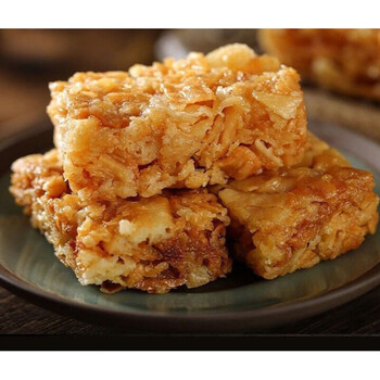 乳扇沙琪玛糕点传统云南大理特产手工萨其马酥软零食500g原味乳扇