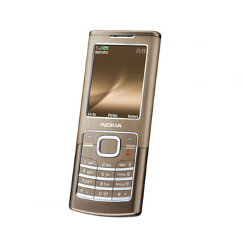 nokia/诺基亚6500c原装金属机身商务直板老人时尚手机 金色套餐一