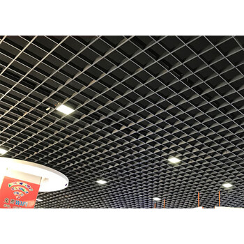 kapcody格栅集成吊顶材料自装天花装饰网格棚简易格子方格铝铁塑料隔