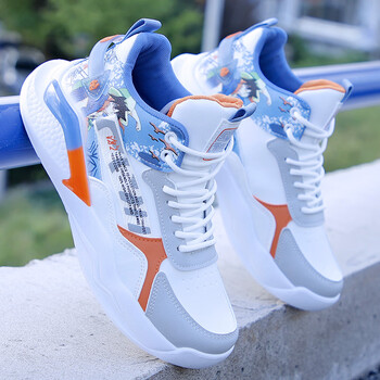 新百伦夏季新款运动鞋男透气防水休闲男鞋轻便软底学生青少年跑步鞋