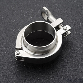 定制定制 304/316不锈钢卫生级卡箍套装精铸快装卡箍接头抱箍管夹管卡