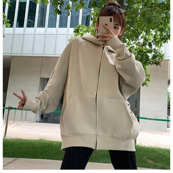 nasalike纯原联名essentials拉链开衫外套卫衣男女潮牌fog高街宽松