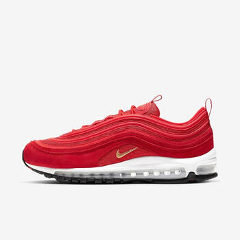 耐克nikeairmax97跑步鞋子弹头运动鞋男鞋ci3708redwhiteblackgold8