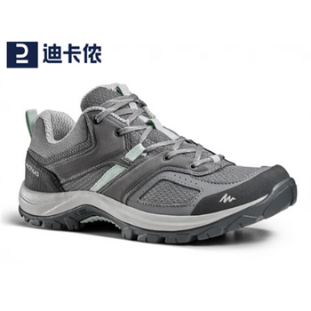 迪卡侬decathlonmh100登山鞋官方女式山地缓震徒步鞋防滑耐磨保暖
