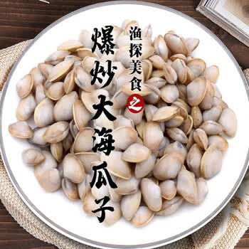 半亩庄园舟山白瓜子鲜活无沙海沙子小蛤蜊海瓜子舟山鲜活海鲜水产贝类
