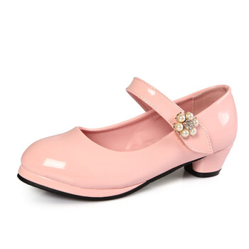 雅尔索儿童高跟鞋女公主7-12岁4到12岁11女孩10公主鞋9小孩穿的8女