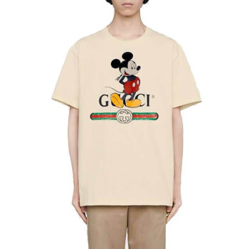 gucci米老鼠限定款短袖图片