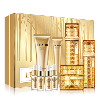 leadr女神之美 海茴香白桦树液九件套赋活复颜抗皱紧致水乳补水保湿提