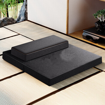 nianjie打坐垫禅修垫蒲团跪拜垫静坐冥想拜佛垫家用加厚折叠布艺椰棕