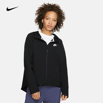 耐克 女子外套 nike sportswear tech fleece  bv7566 bv7566-010 s