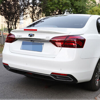 朝雨专用于1417吉利新帝豪三厢尾翼ec718百万款改装ec715免打孔运动