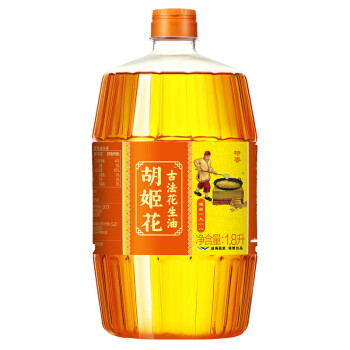 胡姬花胡姬花古法花生油1.8L 小瓶食用油 1桶