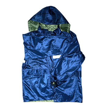 龙霸美洲豹 防雨绸分身雨衣 男女混号 藏青色 xxxl