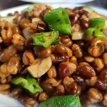 湖北监利特产油盐豌豆天门恩施特色小吃仙桃农家蚕豆下酒菜500g