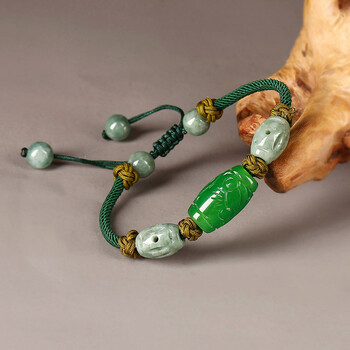 绝世情缘 手链女干青手饰古风民族风复古编织手绳中国风配饰装饰品