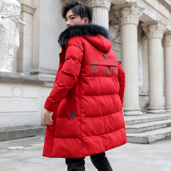 本历年男红棉袄兔年本命年大红色外套男士冬季中长款棉衣冬装加厚棉服