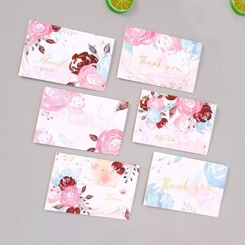 恬星烫金贺卡简约创意感谢贺卡thank You感谢卡祝福留言小卡片六张套装 信封 图片价格品牌报价 京东