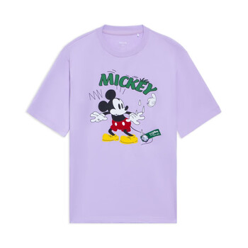 李宁lining22新款短袖迪士尼李宁联名短袖t恤男女同款22新款情侣圆领
