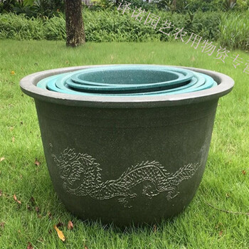 塑料大花盆加厚超特大号码种果树盆庭院家用龙缸处理 800有孔(两个)
