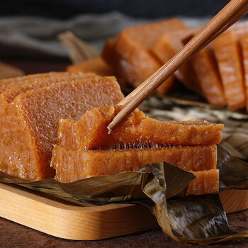 刺猬阿甘黄粑贵州特产黄糕粑黄粑黔南小吃黔西黑米黄粑竹叶黄粑s黄粑1