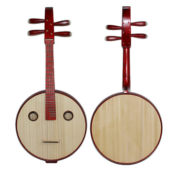 中阮乐器花梨木酸枝中阮 半度中阮1/2中阮 初学者考级中软 山榆木直头