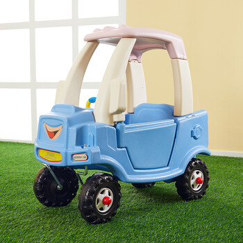幼儿园公主车儿童游乐童车玩具金龟车助力滑行学步车淘气堡小房车山地