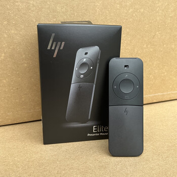 文枝hp/惠普elite 无线蓝牙鼠标商务多功能便携ppt演示器翻页演讲笔