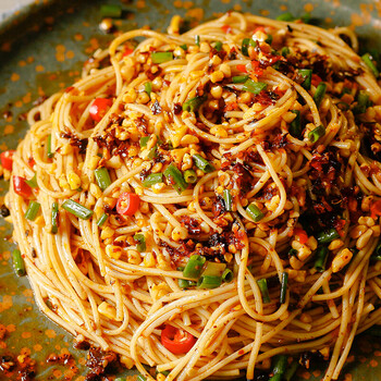 干拌面 成都担担面带调料包四川特产面条干拌面方便速食挂面6袋装 q5