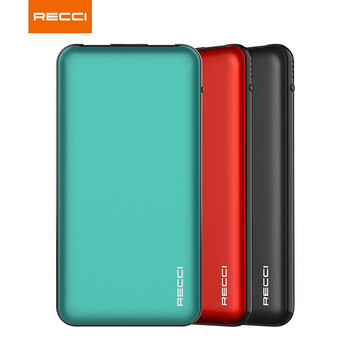 recci锐思rpb-p05极锐10000毫安容量pd快充充电宝移动电源 绿色